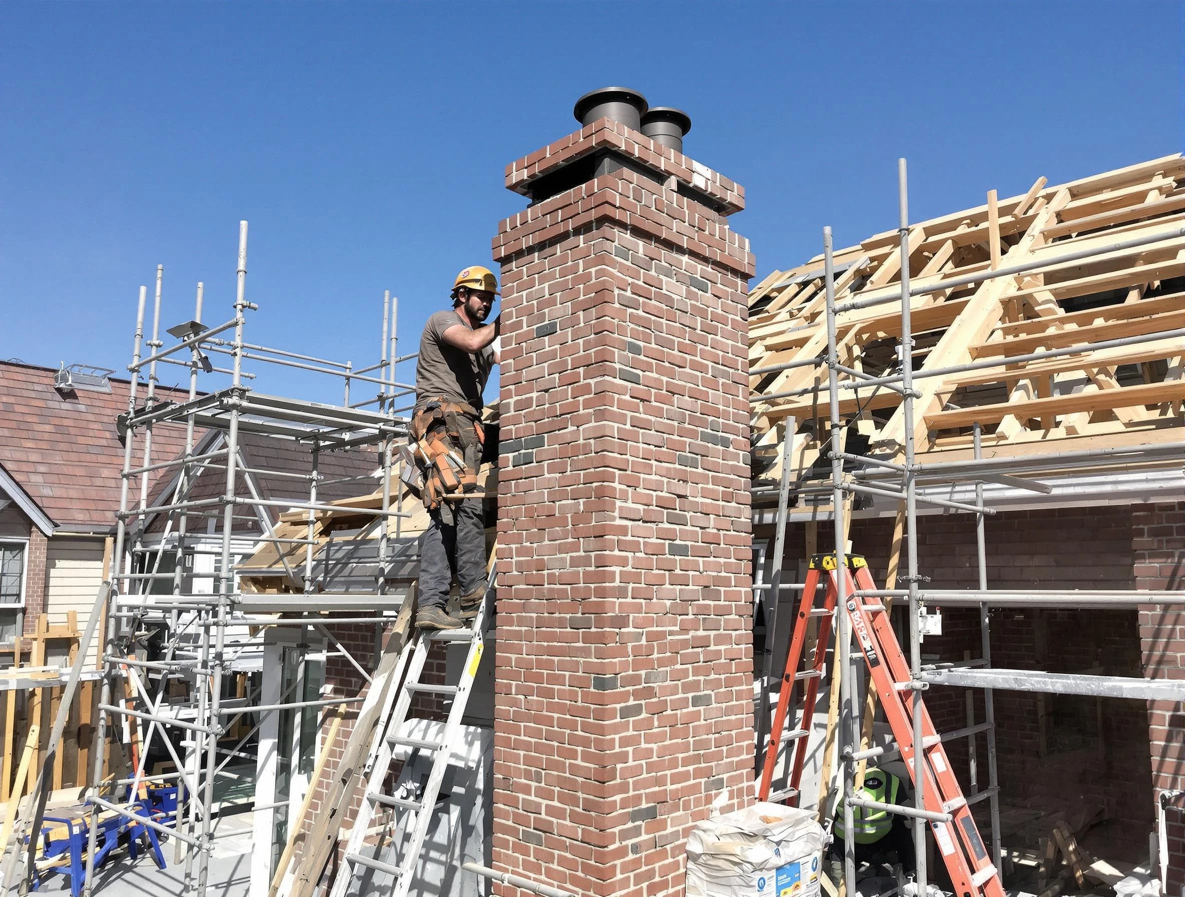 New chimney installation completed by Glen Allen Chimney Sweep in Glen Allen, VA