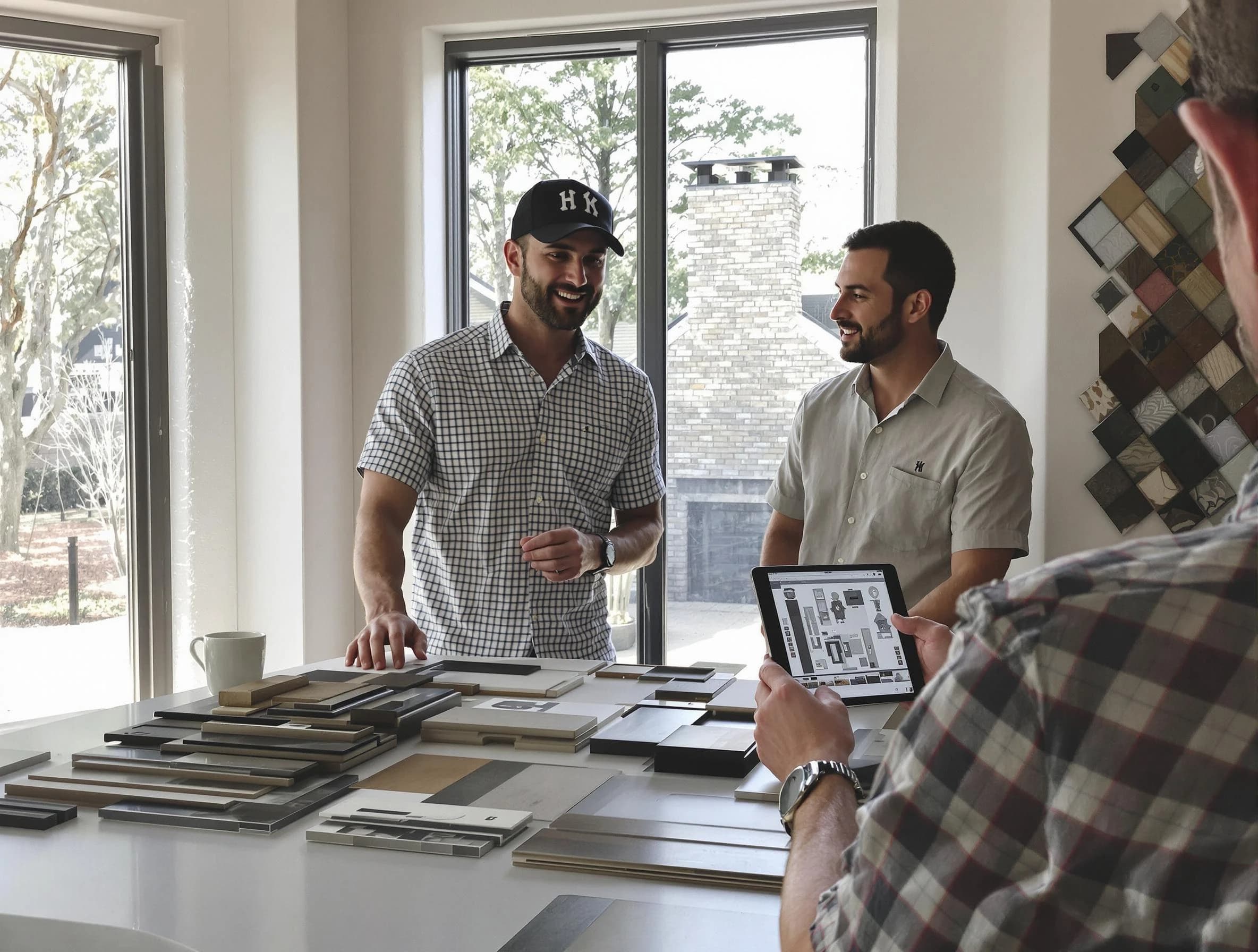 Glen Allen Chimney Sweep remodeling a chimney and fireplace in Glen Allen, VA