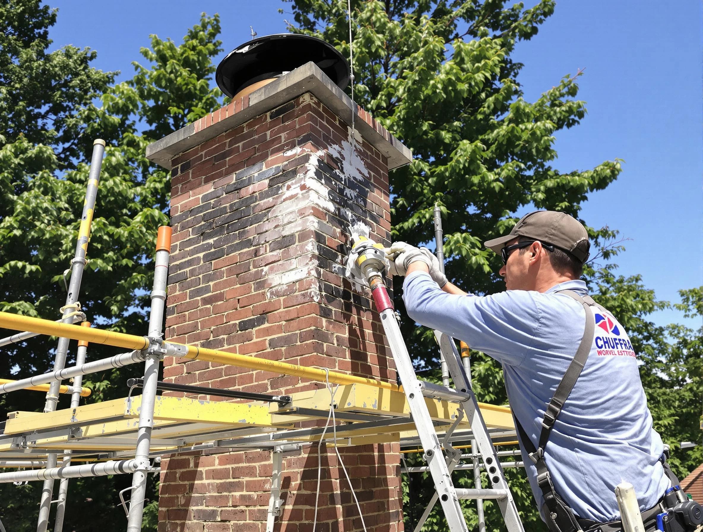 Structural chimney repair by Glen Allen Chimney Sweep in Glen Allen, VA
