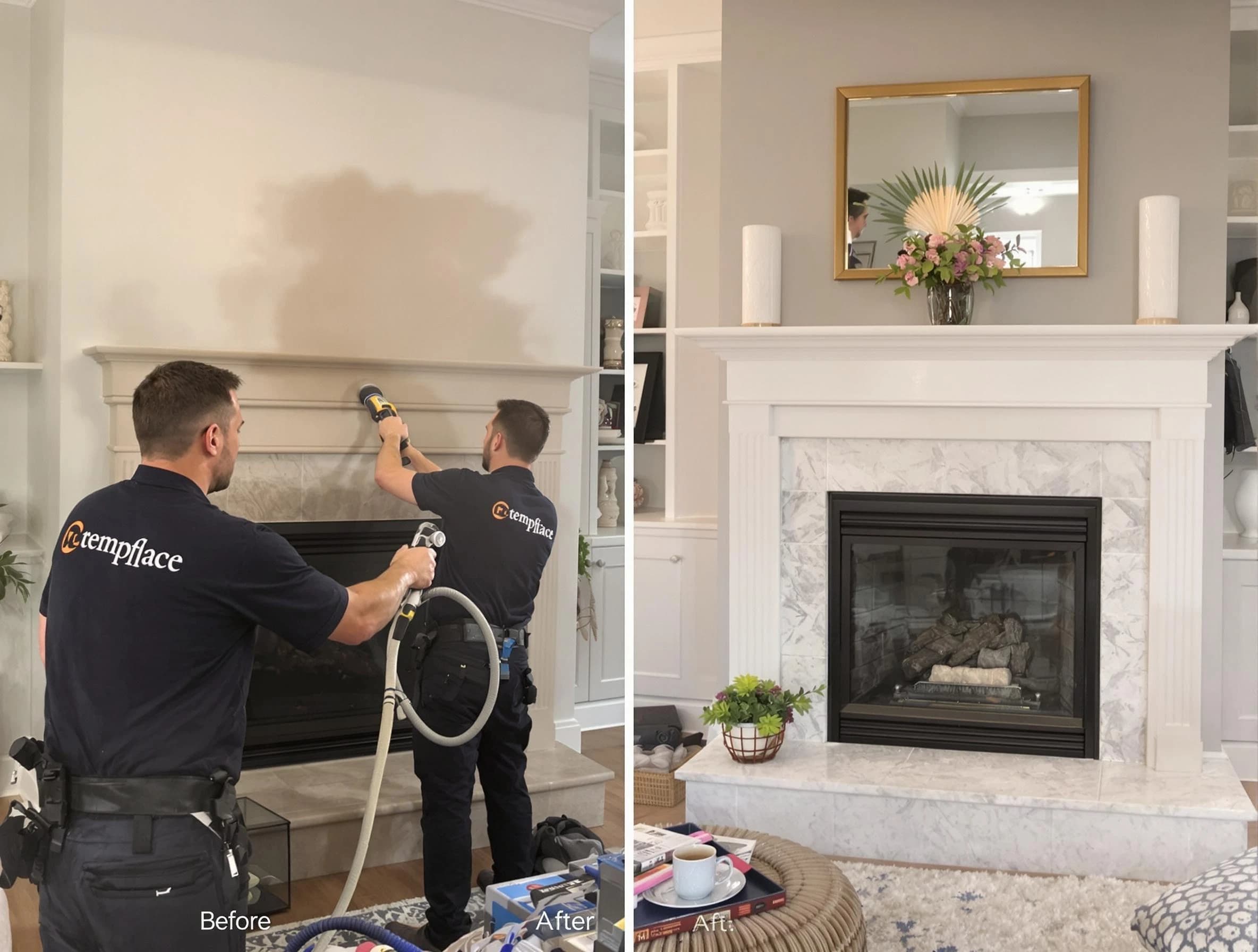 Professional soot removal by Glen Allen Chimney Sweep team in Glen Allen, VA