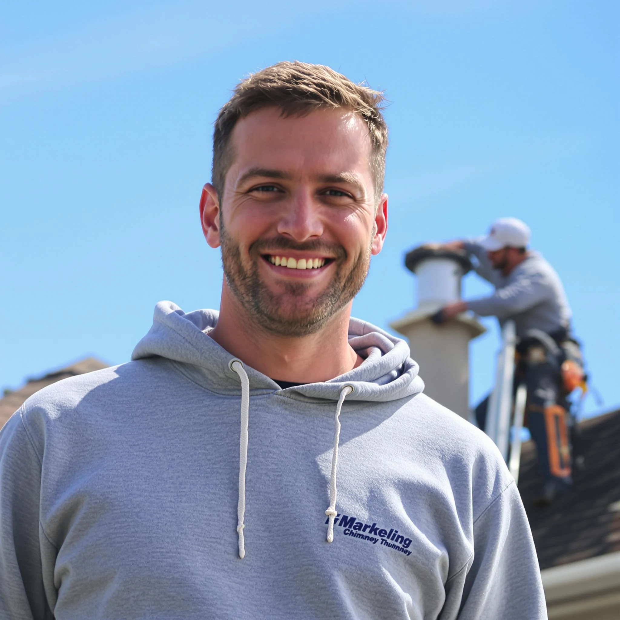 The Glen Allen Chimney Sweep team.