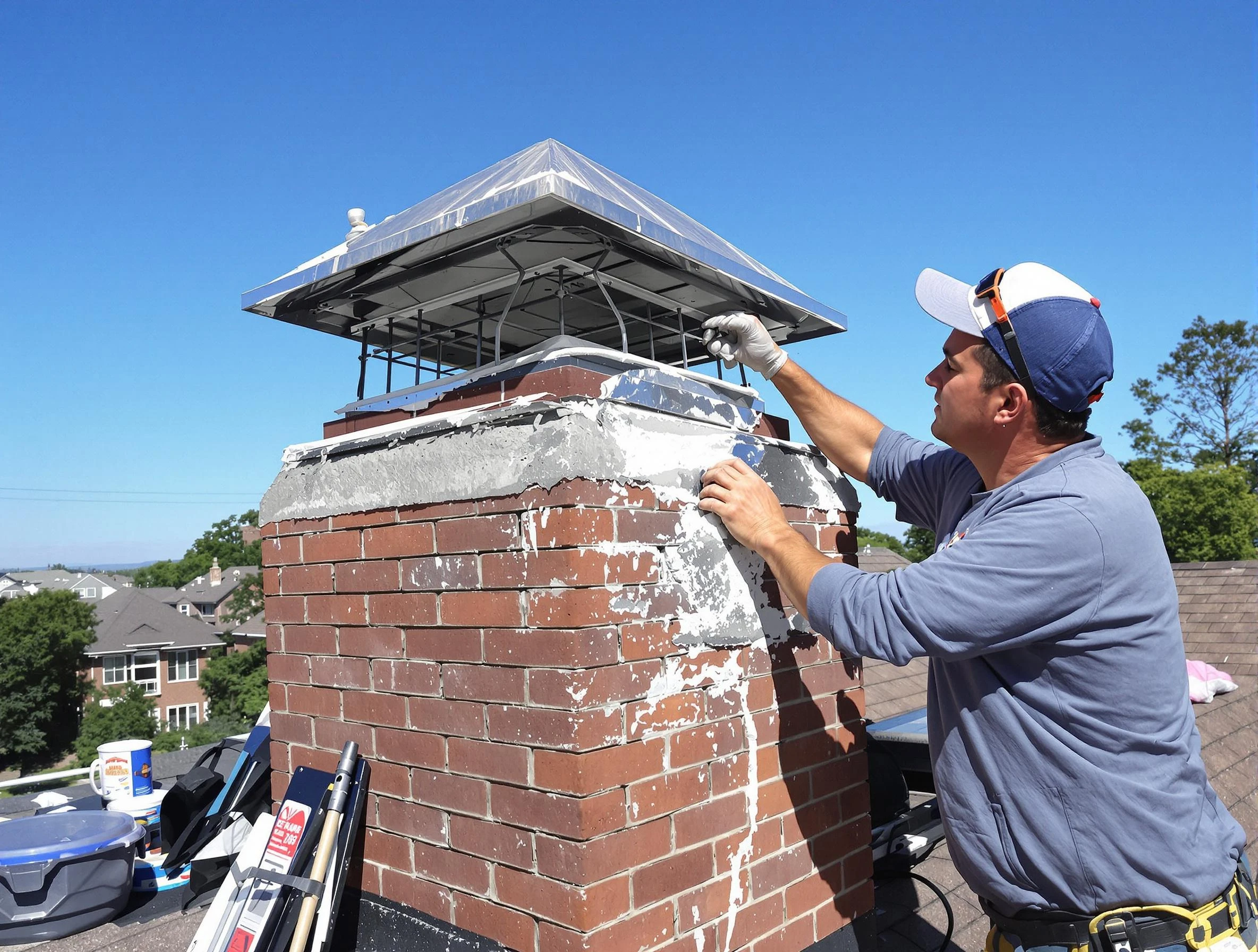 Chimney Crown Services in Glen Allen