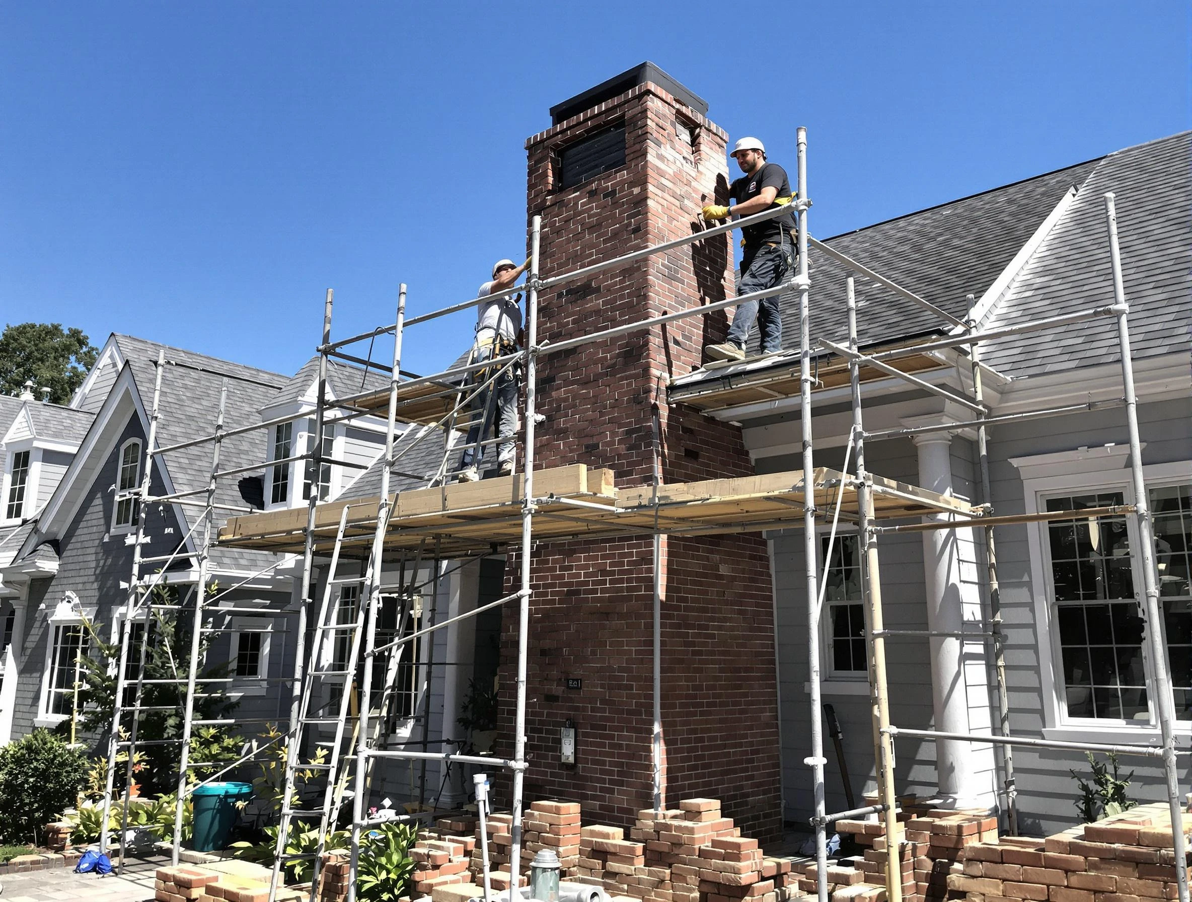 Chimney Rebuilding in Glen Allen