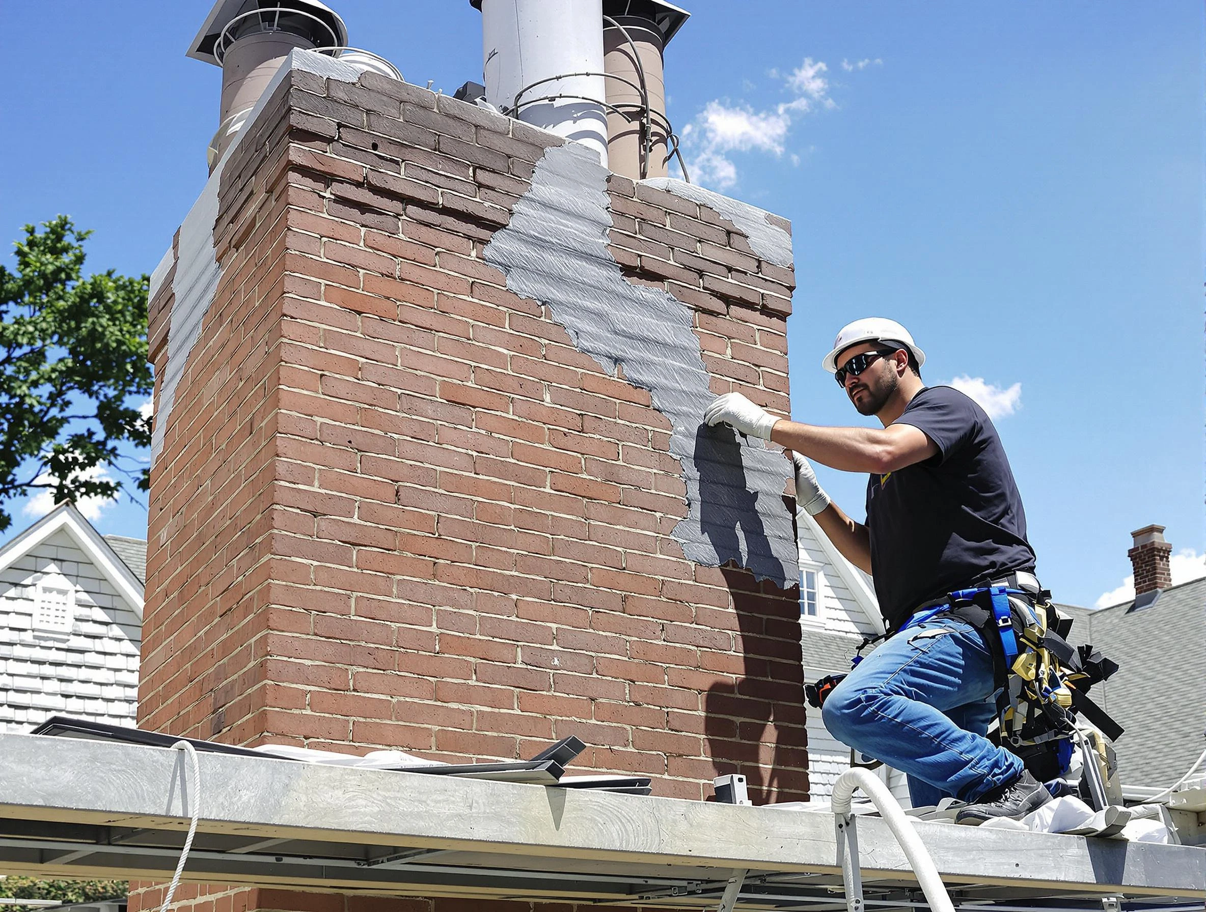 Chimney Restoration in Glen Allen