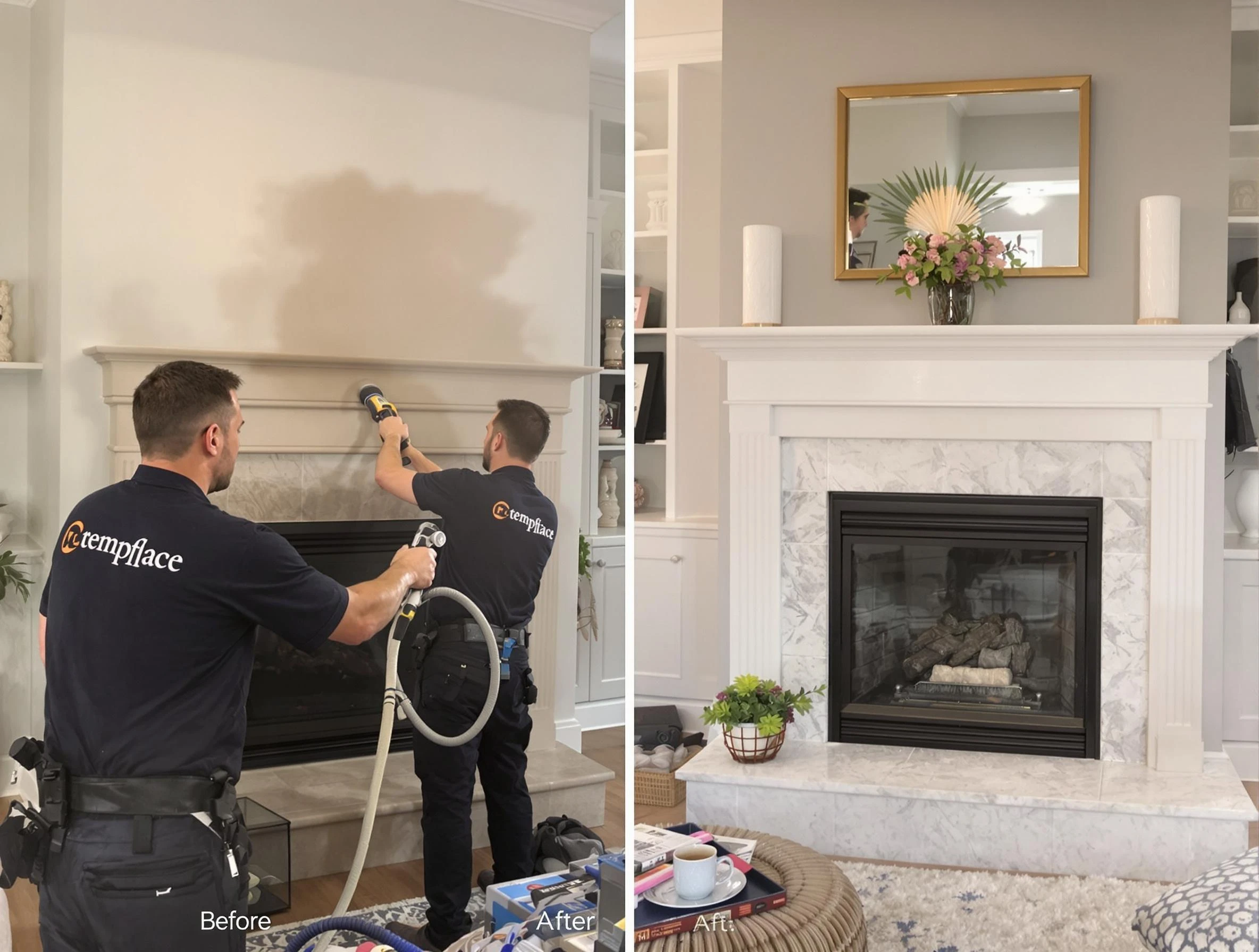 Professional soot removal by Glen Allen Chimney Sweep team in Glen Allen, VA